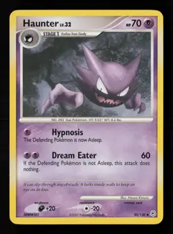 Haunter 50/130 Diamond & Pearl Pokemon Card -A5 - Image 1