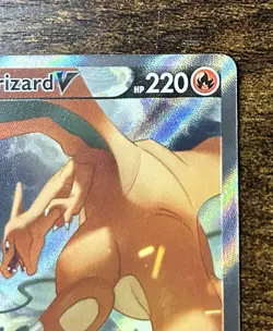 Charizard V Alternate Full Art Pokemon card, Brilliant Stars - Image 2