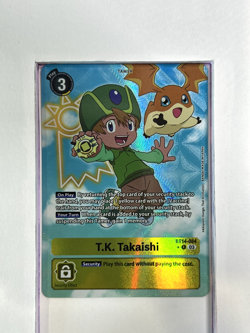 BT14-084 T.K. Takaishi - Digimon TCG Trading Card Game Holo Foil - Image 1