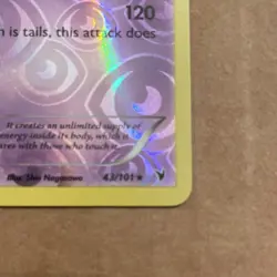 Pokemon Victini 43/101 Noble Victories Reverse Holo Rare Basic Card 60HP English - Image 4