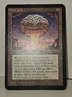 1993 Alpha Chaos Orb ~ Vintage MTG/Magic ~ HP/HP+ Condition - Image 1