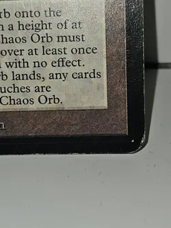 1993 Alpha Chaos Orb ~ Vintage MTG/Magic ~ HP/HP+ Condition - Image 4