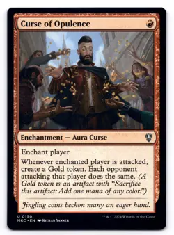 Curse of Opulence NM Commander: Murders at Karlov Manor 0150 MTG Regular - Image 1