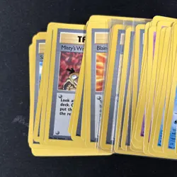20-132 Complete Non Holo Set of Gym Heroes Pokemon Cards - Image 2