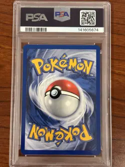Pokemon Typhlosion TCG Neo Genesis Holo Card 17/111 Unlimited Rare, PSA 8 - Image 3