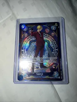 Sanji SEC OP06-119 SP Parallel A Fist of Divine Speed ONE PIECE Card English NM - Image 1