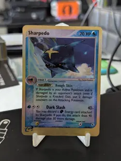 Pokemon TCG Sharpedo Reverse Holo Card 22/109 Ruby and Sapphire LP/MP - Image 1