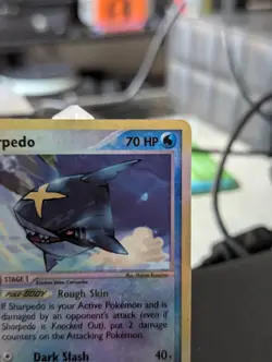 Pokemon TCG Sharpedo Reverse Holo Card 22/109 Ruby and Sapphire LP/MP - Image 3