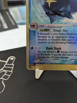 Pokemon TCG Sharpedo Reverse Holo Card 22/109 Ruby and Sapphire LP/MP - Image 5