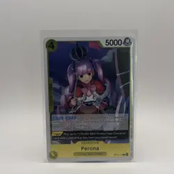 One Piece Perona OP14-111 Character Card 5000 Power Standard Card Stock - Image 1