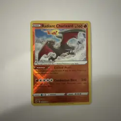 Radiant Charizard Crown Zenith Holo Card 020/159 Rare NM Condition - Image 1