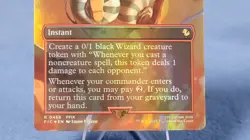 Vivi's Persistence (Borderless) Commander: Final Fantasy Foil - Ships Ina Box 🔮 - Image 3