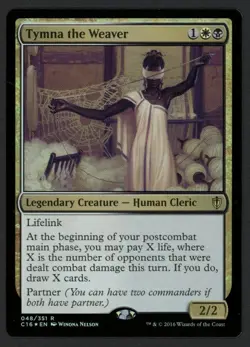 ***FOIL Tymna the Weaver** MTG Commander Magic Kid Icarus - Image 1