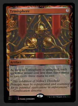 ***FOIL Trinisphere Masterpiece** MTG Promo Magic Kid Icarus - Image 1