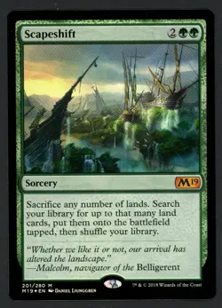 ***FOIL Scapeshift** MTG Magic 2019 Magic Kid Icarus - Image 1