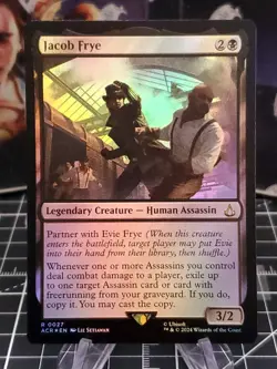 FOIL Jacob Frye Foil R 0027 Universes Beyond: Assassin's Creed NM - Image 1