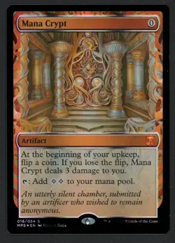***FOIL Mana Crypt Masterpiece** MTG Promo Magic Kid Icarus - Image 1
