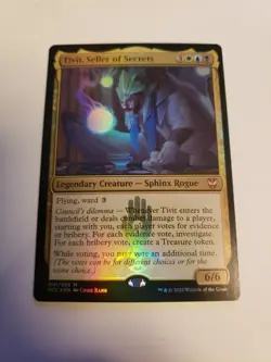 1x Tivit, Seller of Secrets, Foil, Magic the Gathering MTG NM - Image 1