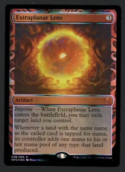 ***FOIL Extraplanar Lens Masterpiece** MTG Promo Magic Kid Icarus - Image 1