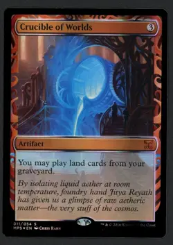 ***FOIL Crucible of Worlds Masterpiece** MTG Promo Magic Kid Icarus - Image 1