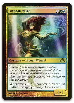 Fathom Mage #162 (Foil) (LP) Gatecrash GTC Magic MTG - Image 1