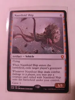 MTG Magic The Gathering Nautiloid Ship *NP - Image 1