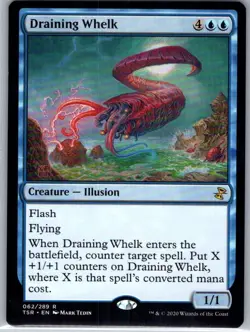 Draining Whelk - 62 - Time Spiral: Remastered - Magic MTG - NM - B3G1 - Image 1