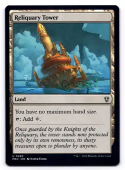 Reliquary Tower NM Commander: Murders at Karlov Manor 0282 MTG Regular - Image 1