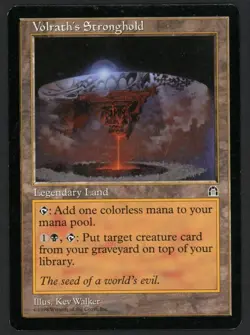 ***Volrath's Stronghold (Ring Ding)** MTG Stronghold Magic Kid Icarus - Image 1