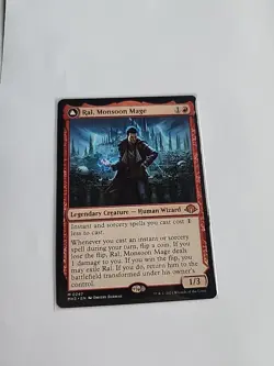 MTG Modern Horizons 3 (MH3) Mythic Ral, Monsoon Mage 247 NM #M3 - Image 1