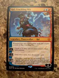 Ral, Crackling Wit - MTG - Bloomburrow Regular - Image 1