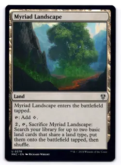 Myriad Landscape NM Commander: Murders at Karlov Manor 0276 MTG Regular - Image 1