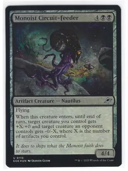 Monoist Circuit-Feeder | FOIL | NM | MTG | Uncommon | 0110 | EOE - Image 1