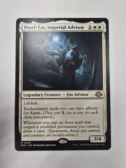 Pearl-Ear, Imperial Advisor Modern Horizons 3 Regular Magic The Gathering Mtg - Image 1
