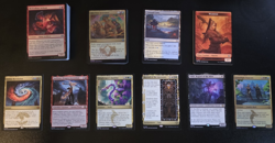 MTG Tarkir Dragonstorm 130 Card Lot Including All Rarity Levels Foils, and Lands - Image 1