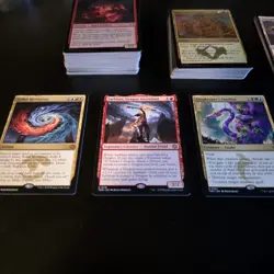 MTG Tarkir Dragonstorm 130 Card Lot Including All Rarity Levels Foils, and Lands - Image 2