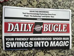 PAX WEST 2025 MTG Daily Bugle Newspaper Spider-Man Playmat Exclusive - Image 2