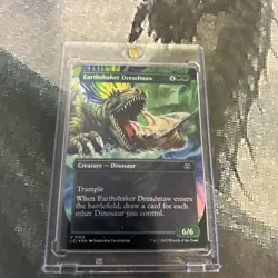 MTG Earthshaker Dreadmaw (Borderless Foil) The Lost Caverns of Ixalan (LCI) #325 - Image 5