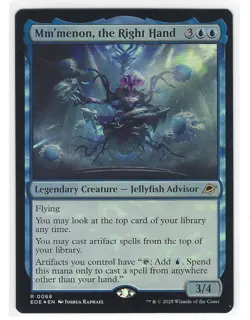 Mm'menon, the Right Hand | FOIL | NM | MTG | Rare | 0068 | EOE - Image 1