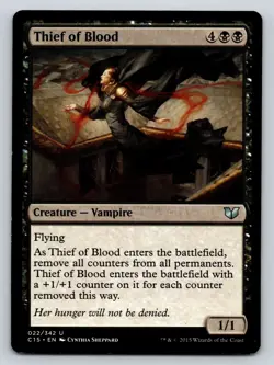 MTG - Thief of Blood - Commander 2015 - Magic the Gathering - Image 1