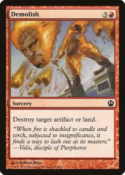 Magic the Gathering MTG Demolish Theros THS 118/249 Common NM/M - Image 1