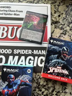 PAX WEST 2025 MTG Spider-Man Complete Welcome X5 + Daily Bugle Playmat + PROMO - Image 2