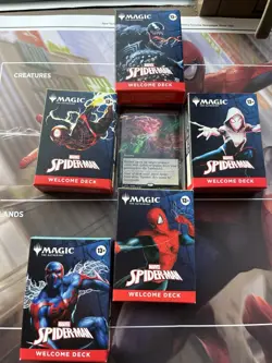 PAX WEST 2025 MTG Spider-Man Complete Welcome X5 + Daily Bugle Playmat + PROMO - Image 4