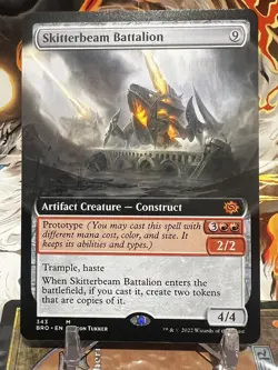 MTG | Skitterbeam Battalion (Extended Art) [The Brothers' War] Non-Foil - Image 1