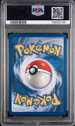 2002 POKEMON EXPEDITION #37 BLASTOISE-REVERSE FOIL PSA 8 - Image 2