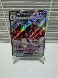 Charizard ex SVP074 Scarlet & Violet Full Art Black Star Promo Pokemon - Image 1