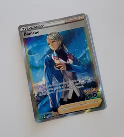 Pokemon Blanche SWSH227 Holo Pokemon GO Black Star Promo Cards Full Art 2022 ENG - Image 1