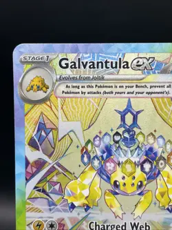 Pokemon TCG- Galvantula EX 168/142 Special Illustration Rare Sv07: Stellar Crown - Image 2