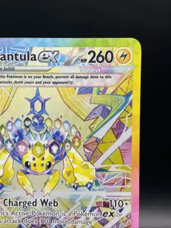 Pokemon TCG- Galvantula EX 168/142 Special Illustration Rare Sv07: Stellar Crown - Image 3