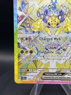 Pokemon TCG- Galvantula EX 168/142 Special Illustration Rare Sv07: Stellar Crown - Image 5